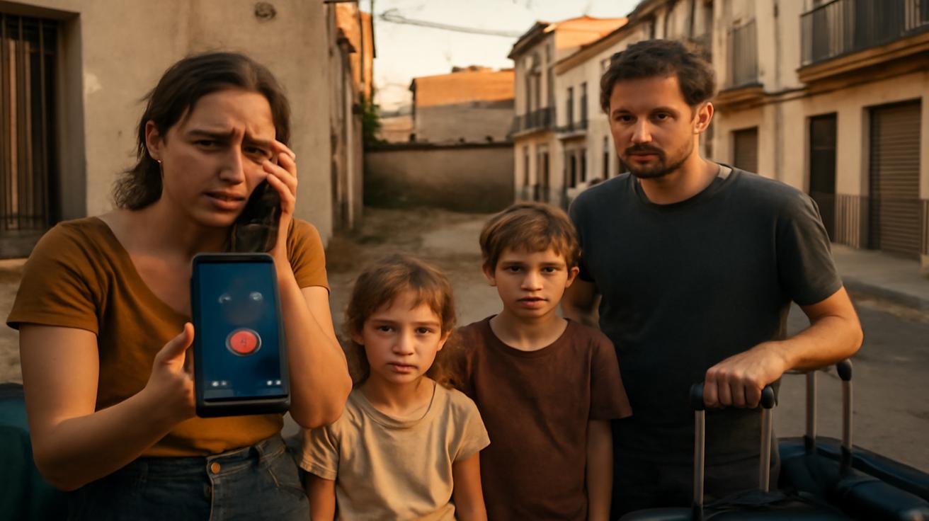 A family pays €1,800 for a rental in Spain. Upon arrival, there’s no house; they call Booking.com and “the calls are cut off.”