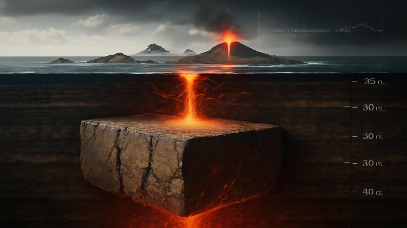 A gigantic buried block beneath Hawaii could explain the stability of volcanic hotspots