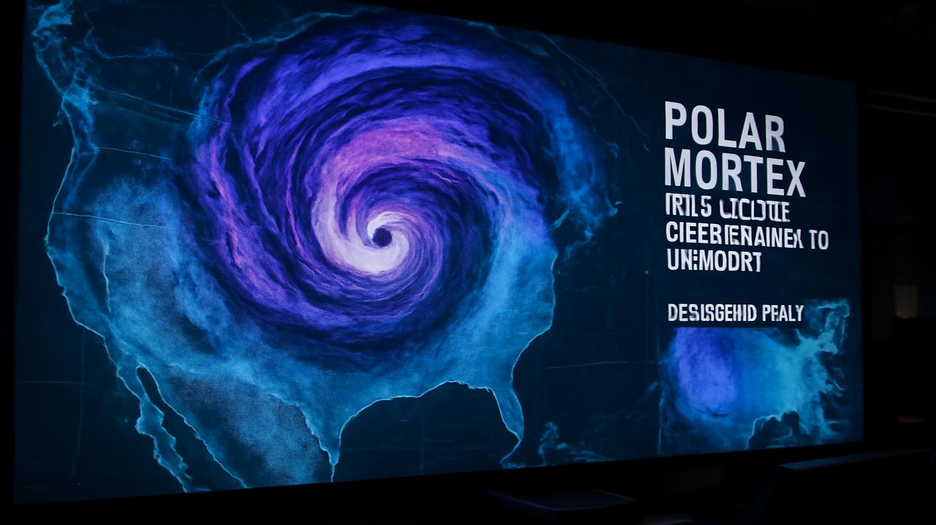 A polar vortex anomaly is approaching, and its intensity is almost unheard of in February