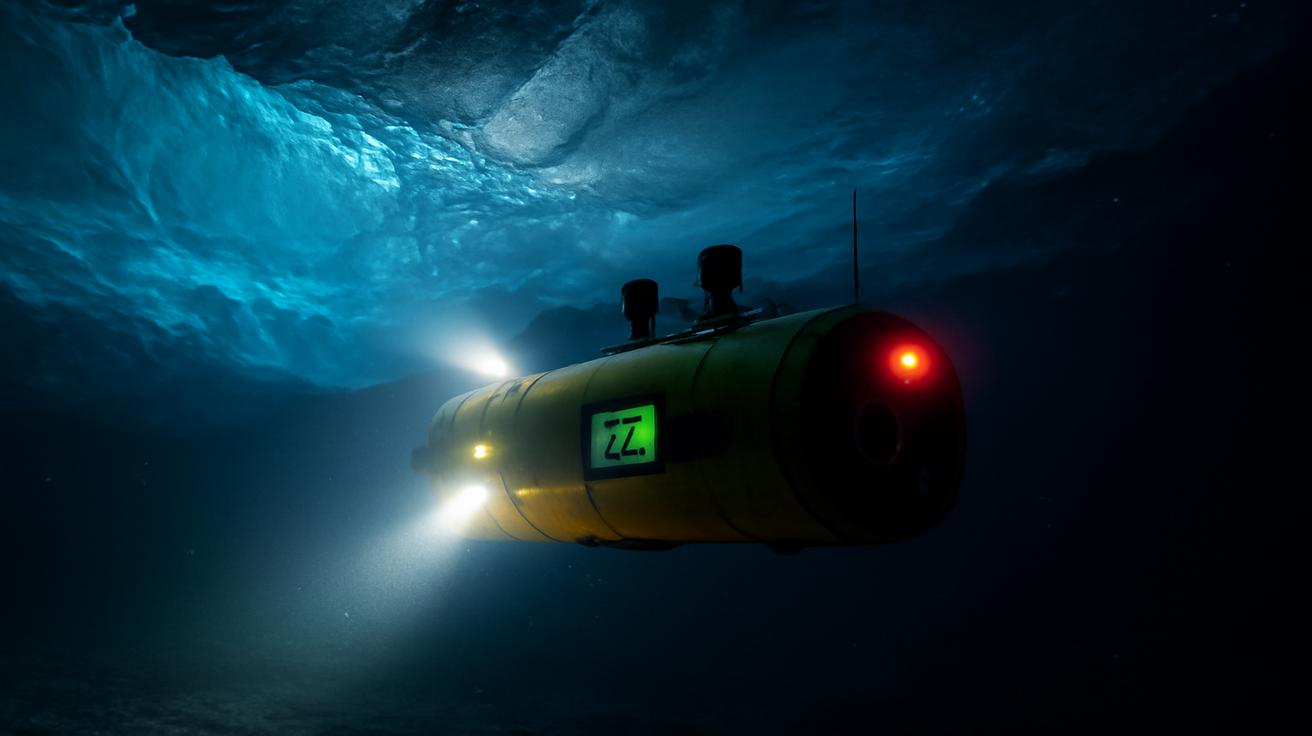 A robot that drifted for eight months beneath Antarctica’s giant glaciers has detected a signal scientists had long feared