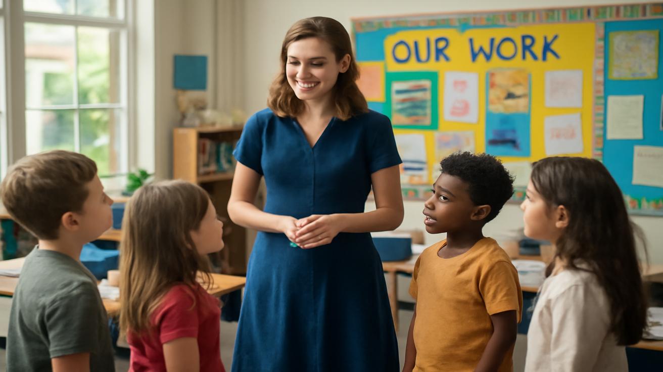 A teacher wears the same dress for three months, her students start asking questions