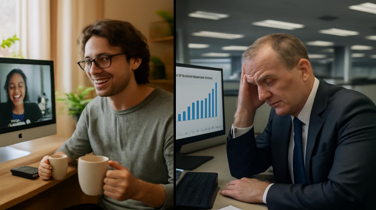 After four years of research, scientists conclude that working from home makes people happier, even as managers resist the findings