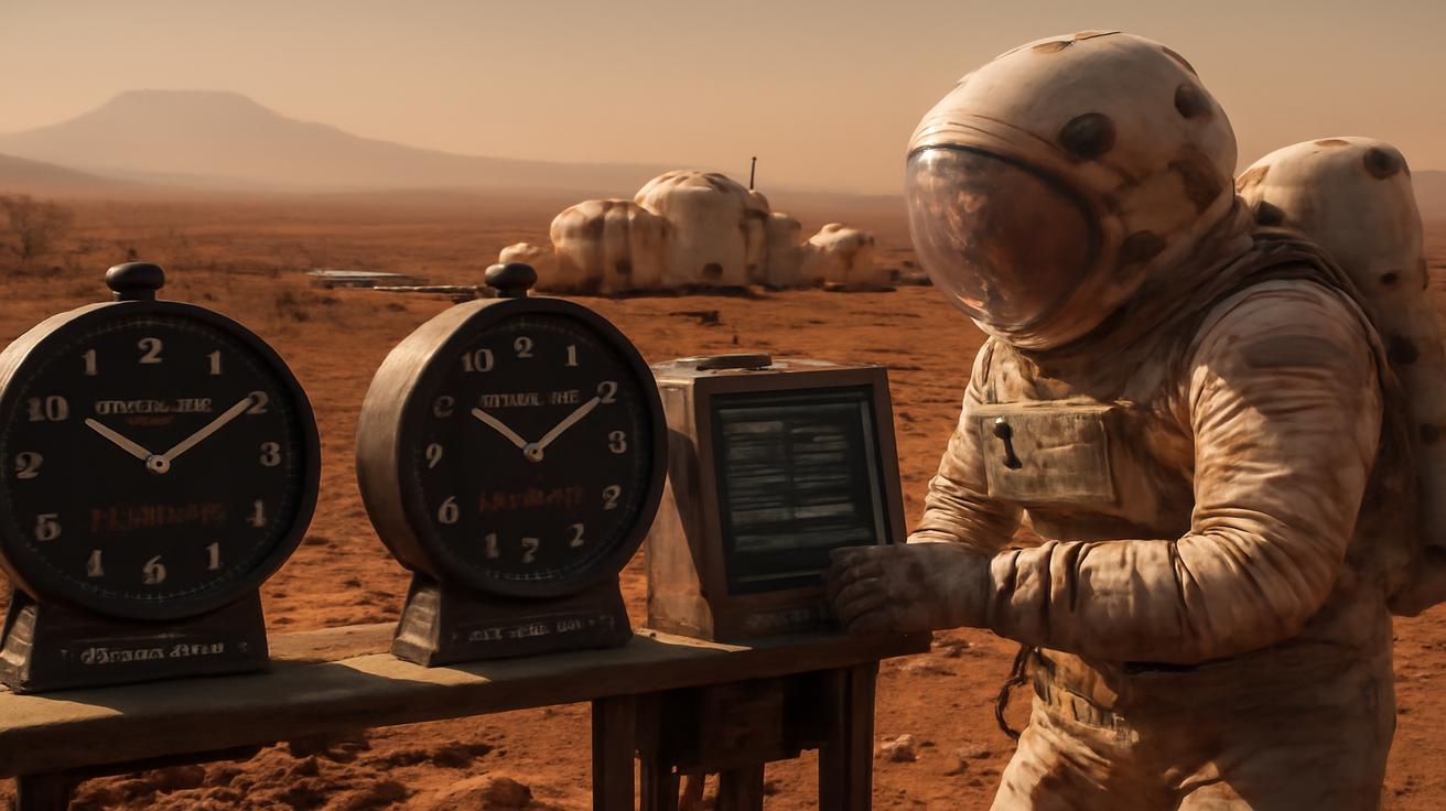 Albert Einstein predicted it and Mars has now confirmed it: time flows differently on the Red Planet, forcing future space missions to adapt