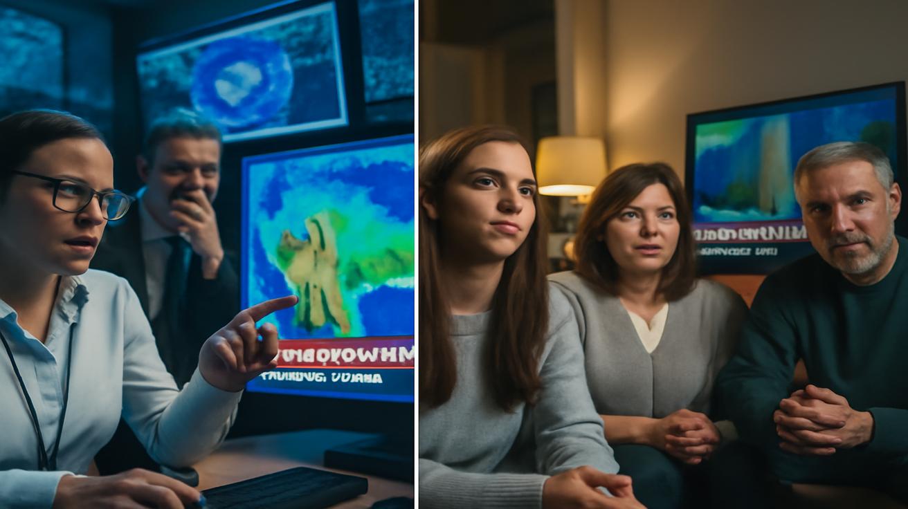 As a polar vortex disruption looms and meteorologists sound the alarm over potential nationwide travel paralysis the public is bitterly divided over whether this is responsible warning or exaggerated climate drama