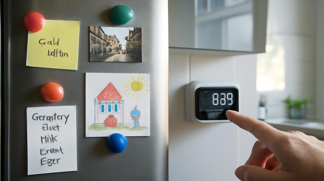 Bosch finally explains the impact of magnets on your fridge on your electricity bill