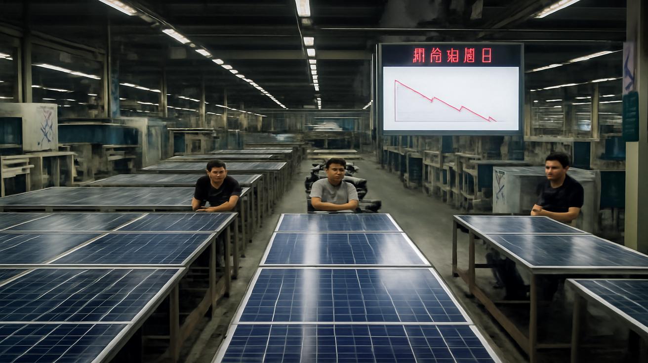 China has produced so many solar panels that it drove prices down now it wants to close factories to save its industry