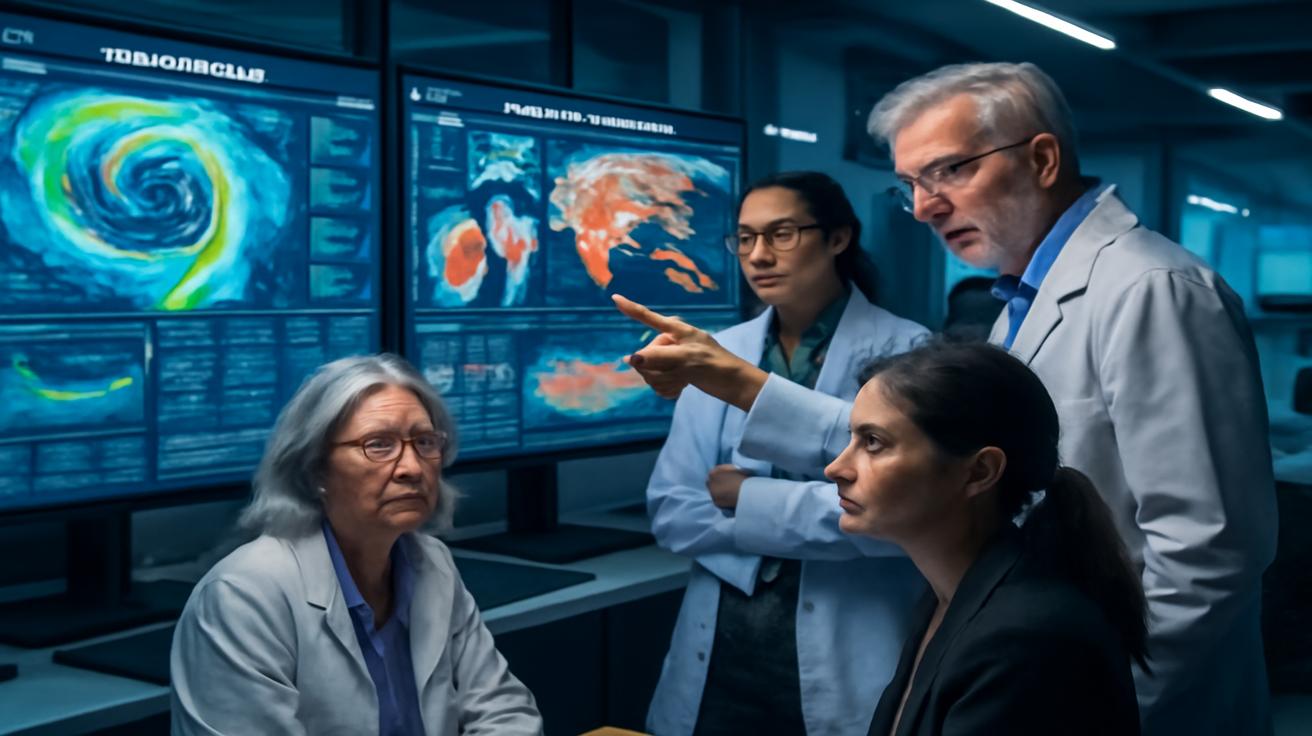 Climate experts alarmed by atmospheric readings indicating a rare polar circulation breakdown with potential multi-continent consequences