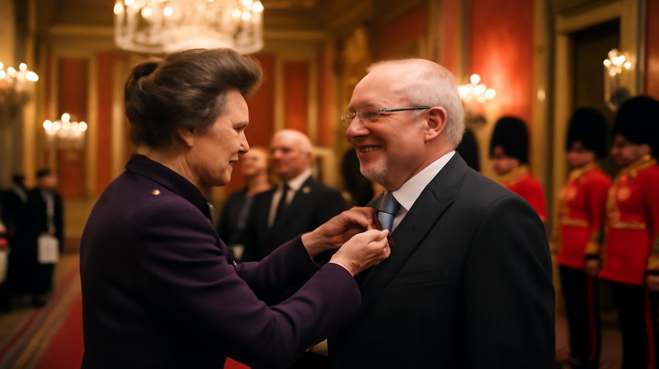 Congratulations to everyone who received honours at today’s investiture ceremonies, hosted by The Princess Royal at St James’s Palace
