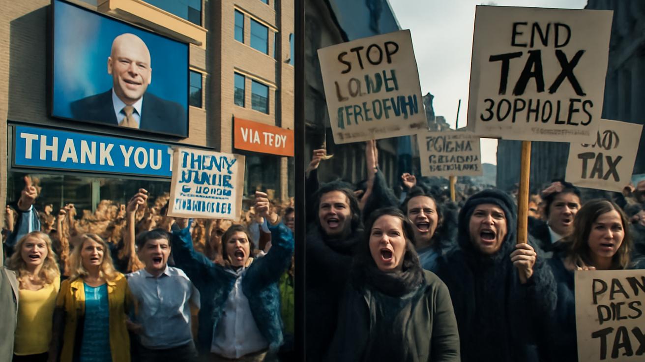 Dividing a nation: Why millions cheer as billionaire tax dodgers fund public services, and millions more seethe at a system built on legal corruption