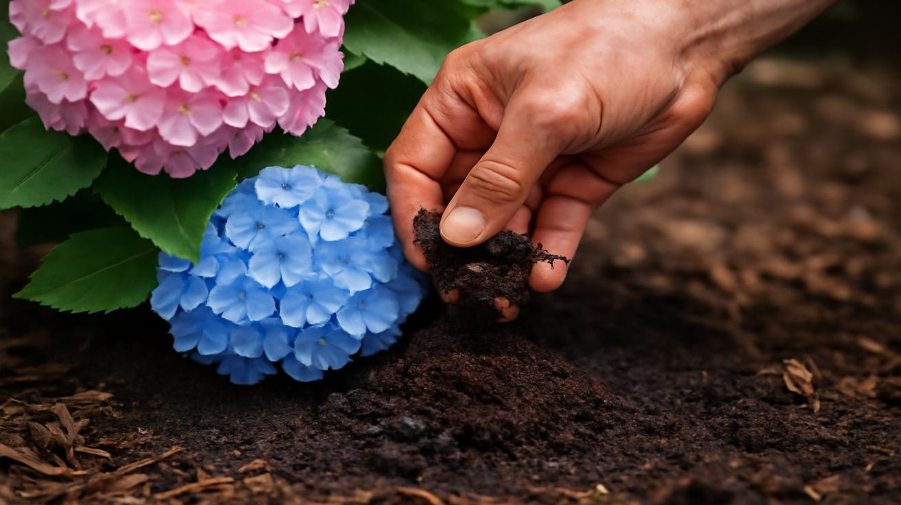 Don’t throw away coffee grounds: sprinkle them around hydrangeas to acidify the soil and turn flowers blue