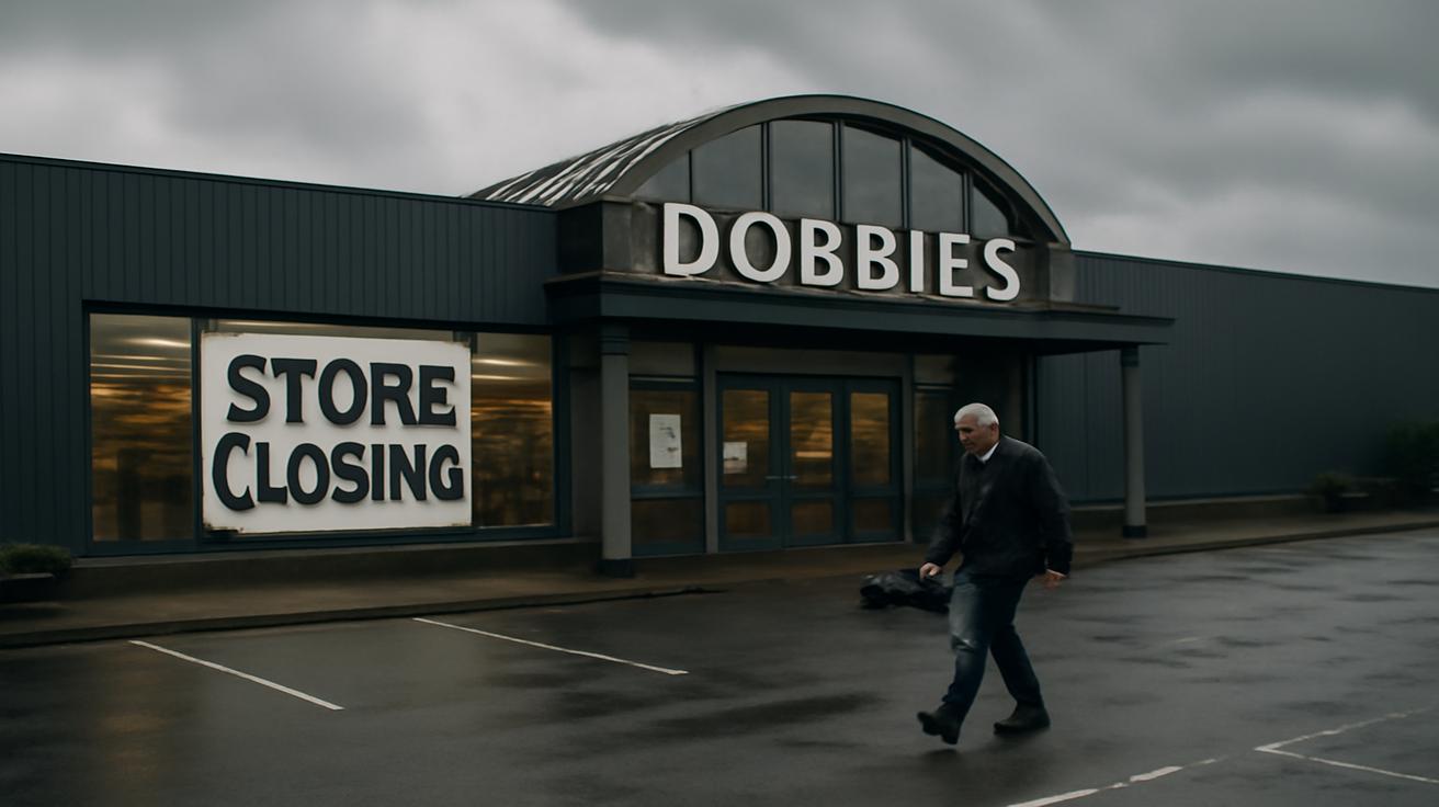 Eight Dobbies stores to shut : is your local on the list and what about £50 gift cards ?