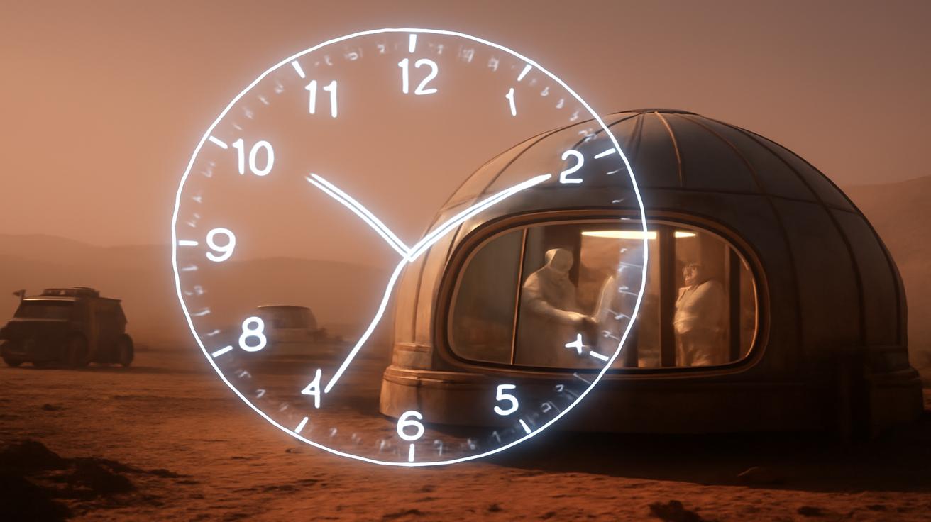 Einstein predicted it, and Mars has just confirmed it: time flows differently on the Red Planet — forcing future space missions to adapt