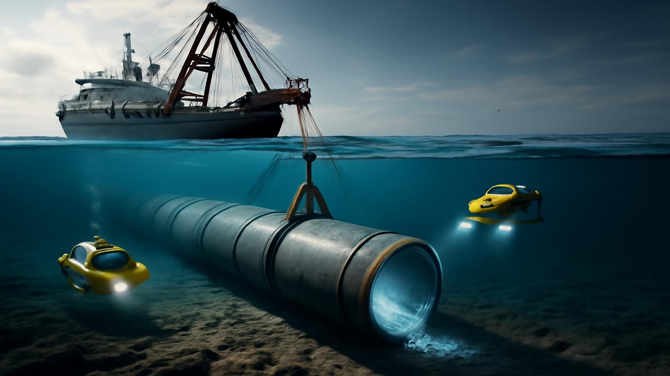 Engineers confirm construction is underway on an ambitious underwater rail line designed to link entire continents through a deep-sea tunnel