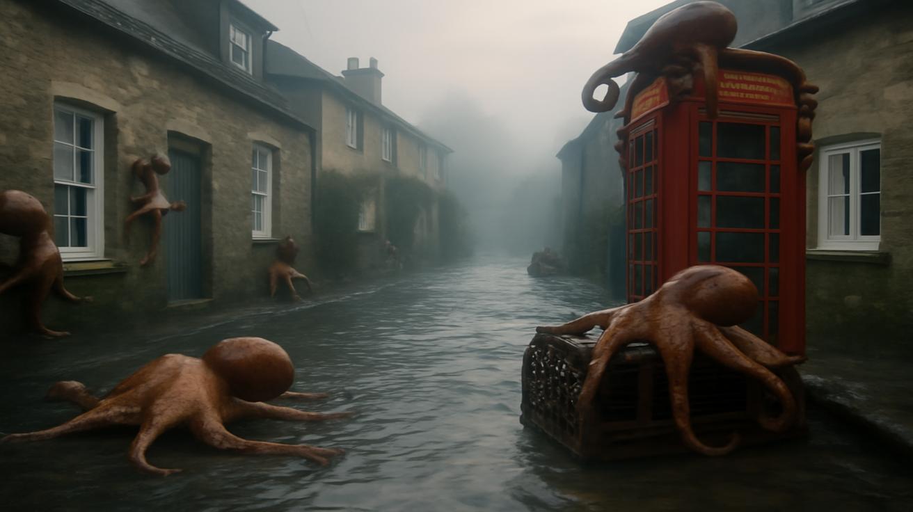 England is facing an unprecedented invasion, except it’s octopuses and they’re devouring everything