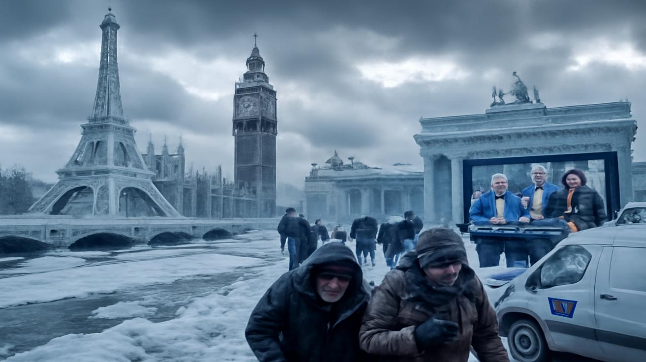 Europe faces historic February freeze as experts clash over climate change blame and politicians argue about green policies and economic survival