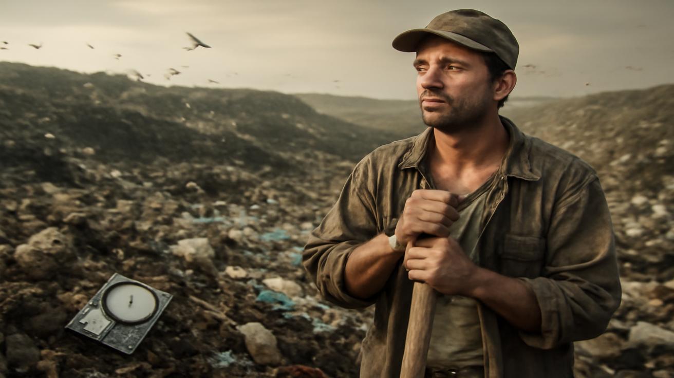 For 12 years he searched a landfill for his lost €737 million “and a series set to be released soon is now giving him a second chance”