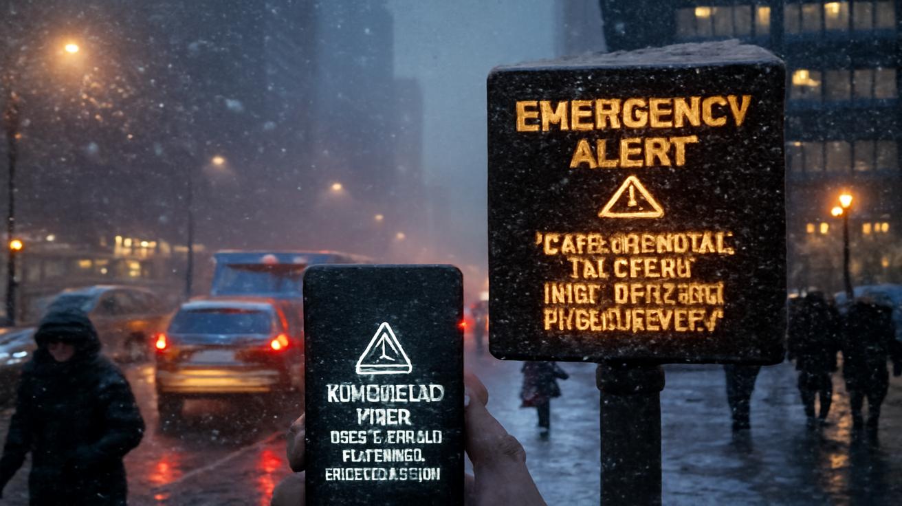 Heavy snow is now officially confirmed to begin late tonight, as weather alerts warn of major disruptions, travel chaos, and dangerous conditions