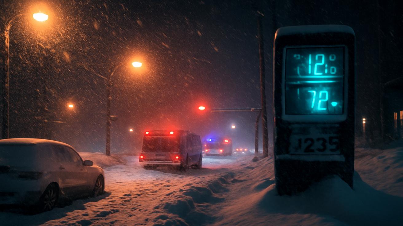 Heavy snow is now officially confirmed to intensify into a high-impact storm overnight, as meteorologists say snowfall rates could exceed projections