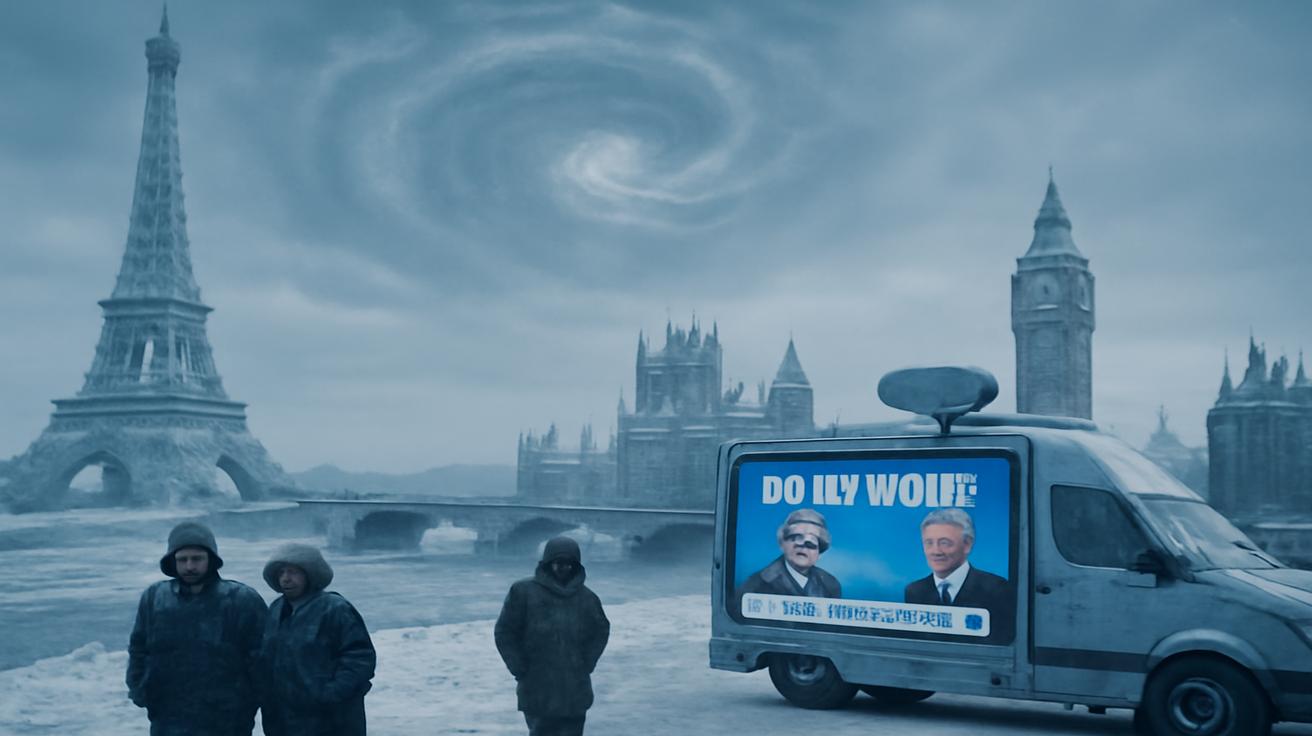 Historic polar vortex chaos set to freeze Europe in February, dividing experts on whether climate change or natural cycles are to blame