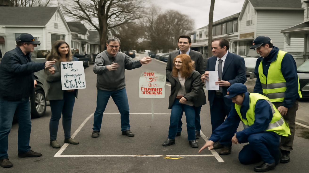 How a quiet neighborhood revolt against a single parking space spiraled into a full-blown war over property rights, public good, and who really owns the street