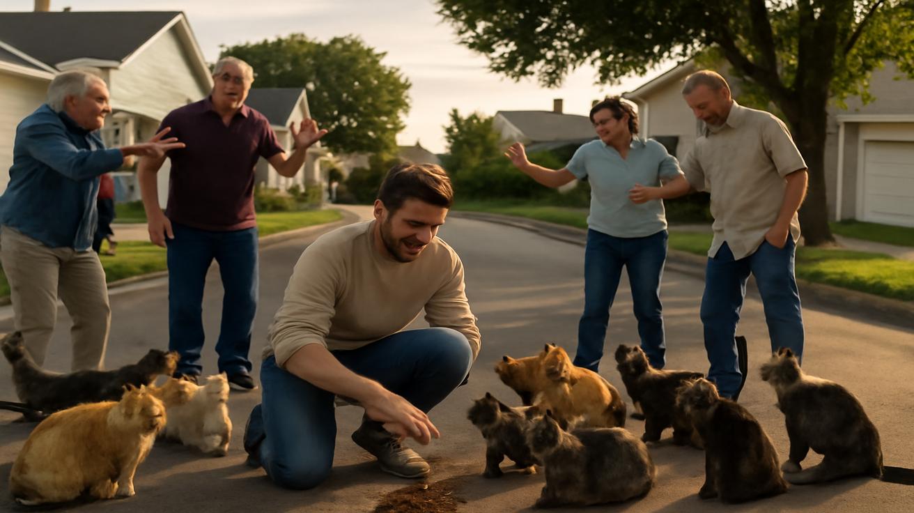 How a seemingly kind act sparks outrage: when feeding stray cats turns a quiet neighborhood into a battlefield of compassion, disease fears and broken friendships