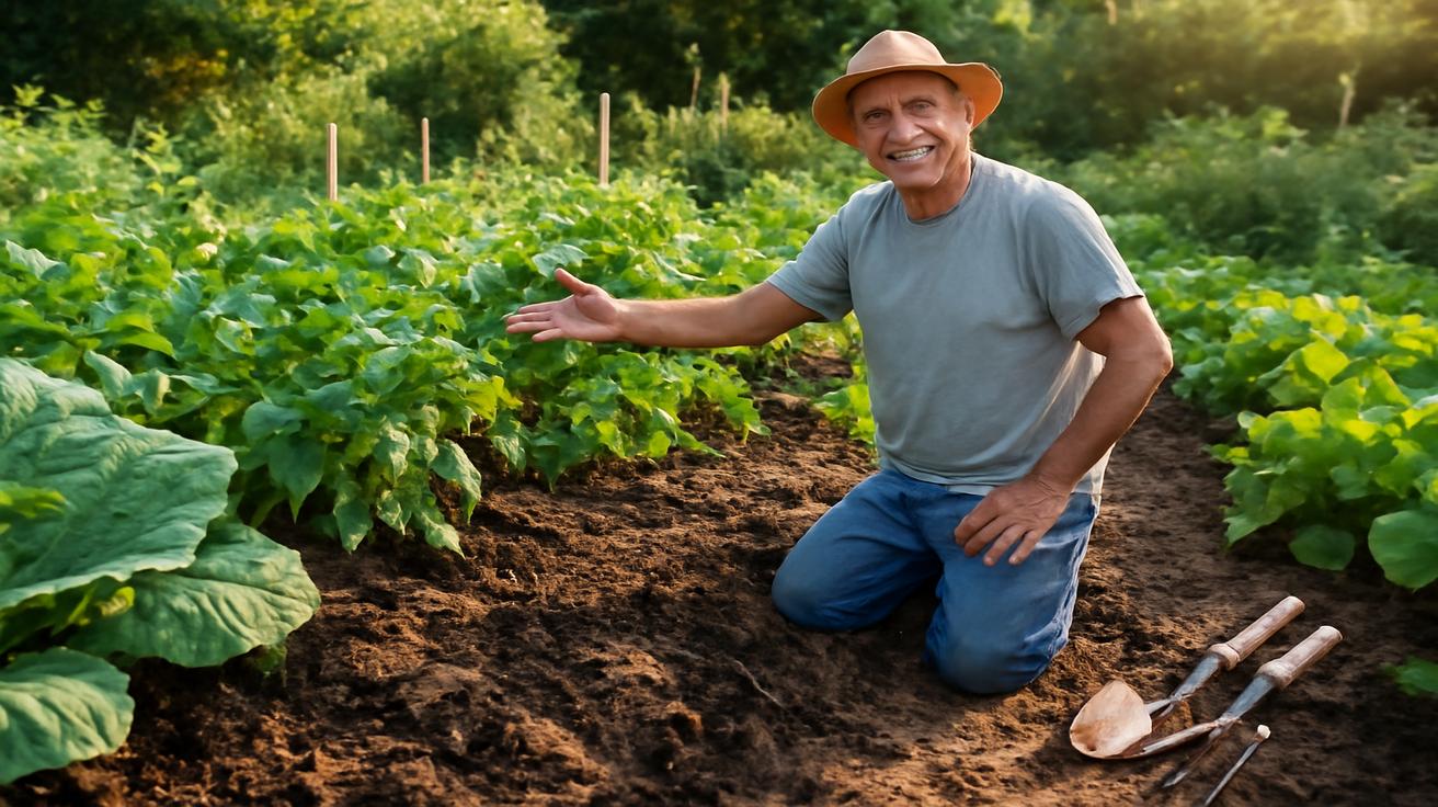 I haven’t used a compost bin since learning this technique – and my garden has never looked better