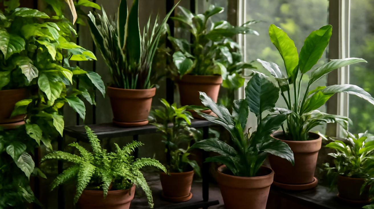 I let plants compete slightly and balance emerged naturally