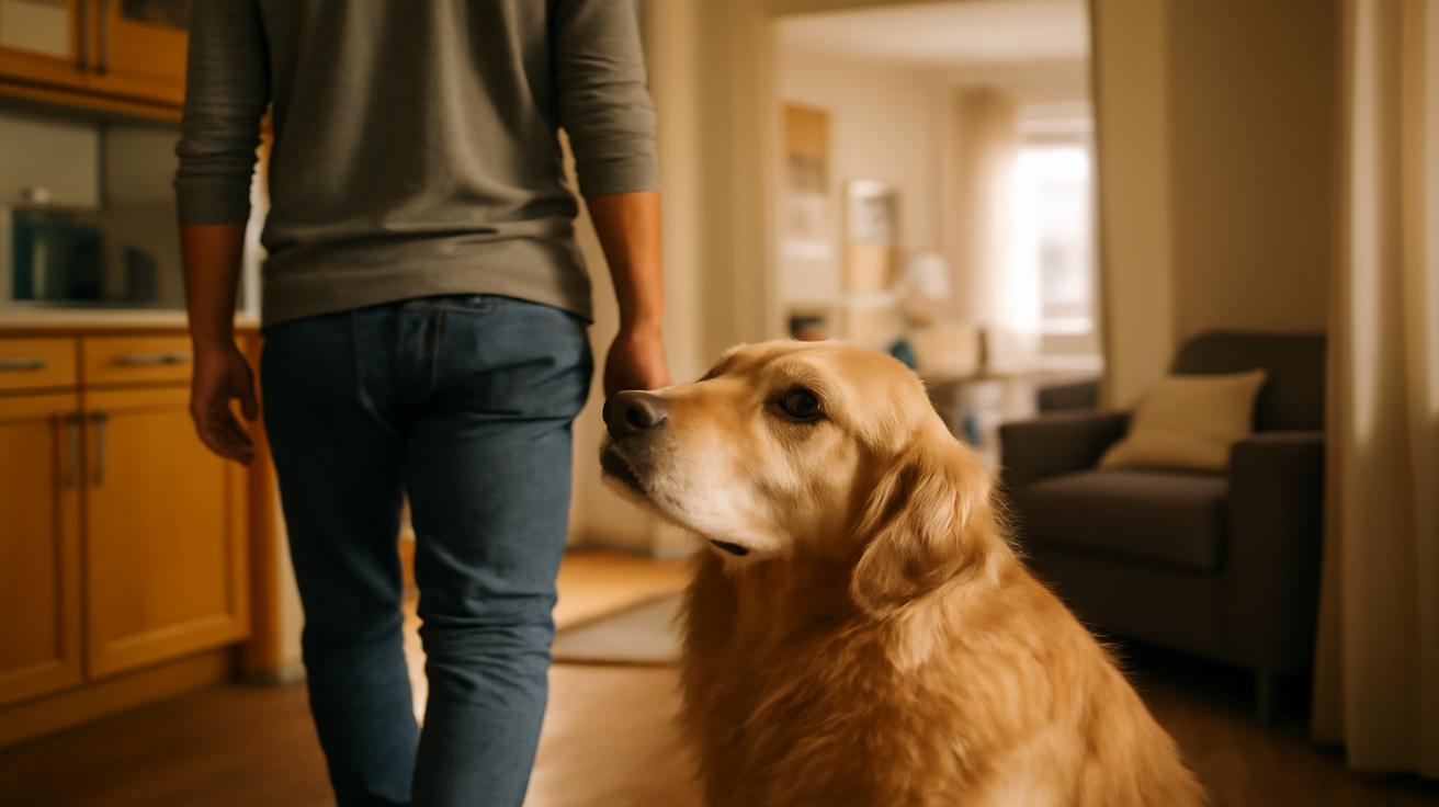 If your dog follows you everywhere, here’s what it means