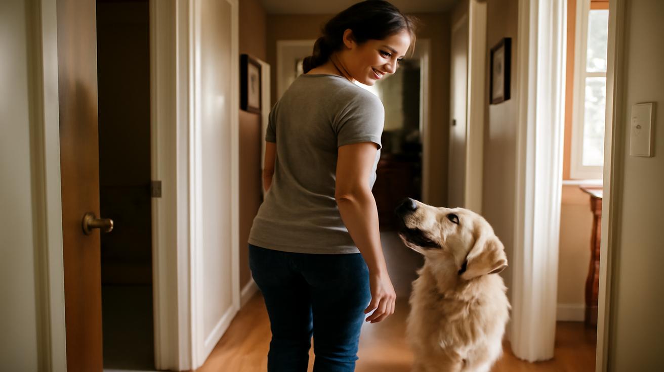 If your dog follows you everywhere, here’s what it means