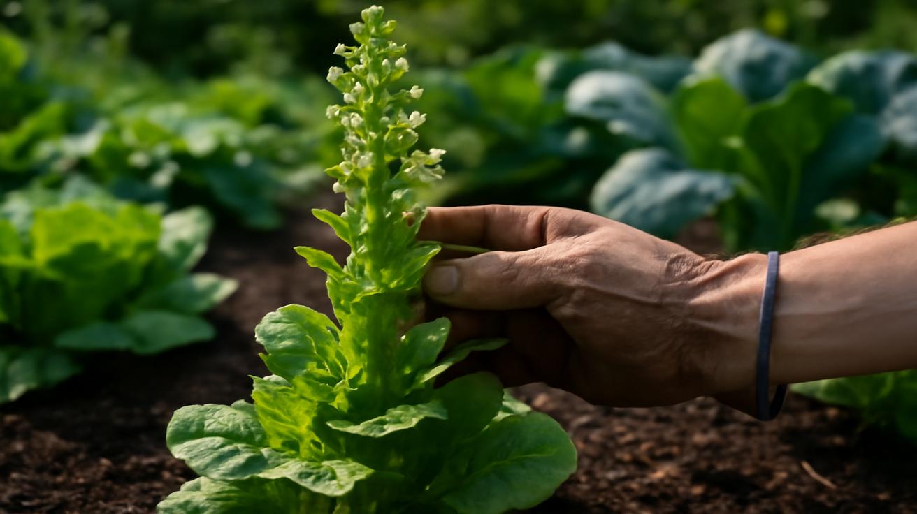 If your vegetables bolt too early, temperature is not always the main trigger