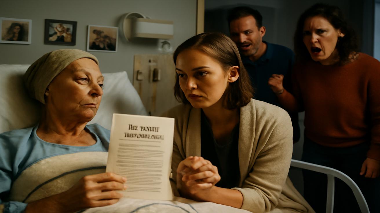 Inheritance injustice inflames siblings as dying mother’s secret will leaves family home to stranger “who was there for me when you weren’t,” tearing decades-old bonds apart