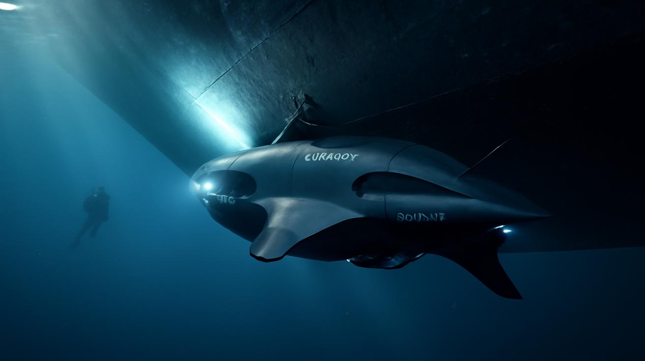 Lockheed unveils Lamprey underwater drone that can attach to ships