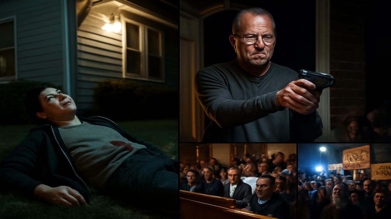 Long and unforgettable nightmare for a divided nation: how a neighbor’s midnight decision to shoot a teenager “just checking the Wi-Fi” became a trial that forces us to choose between self-defense, fear, and the right to simply exist out