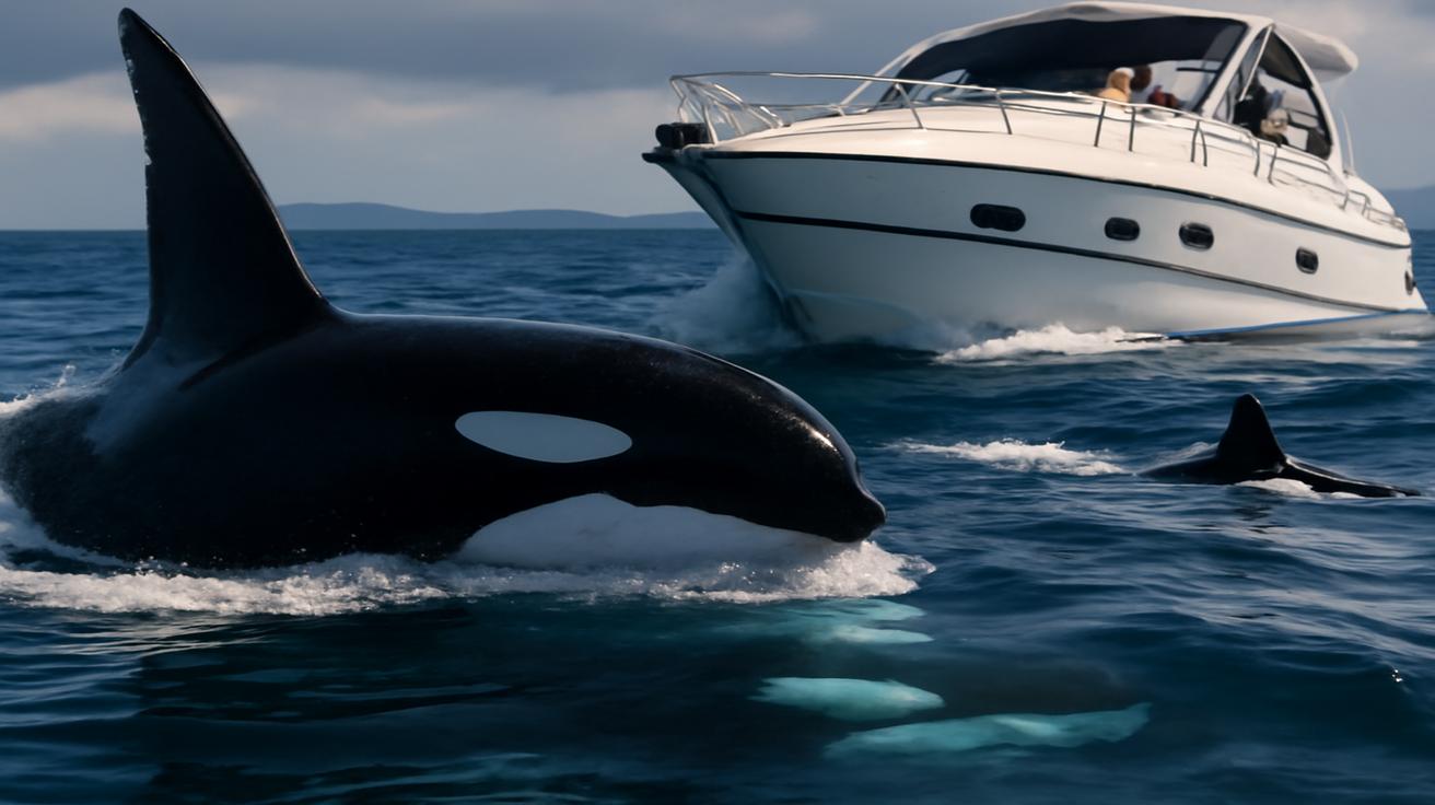 Luxury yacht owners rage as orcas ram hulls while marine authorities say live with it a sea conflict that divides coastal communities