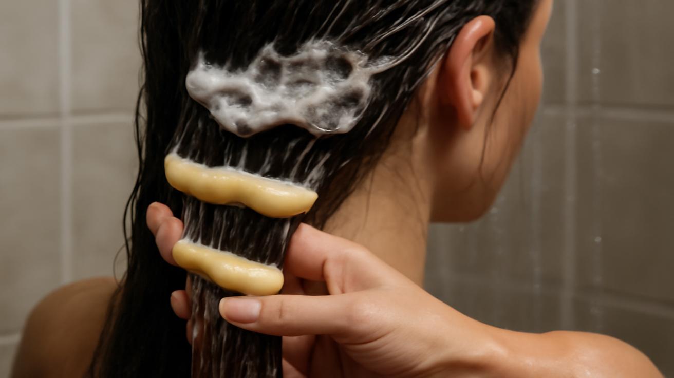 Making a “shampoo sandwich” is the best way to wash your hair, according to hairdressers