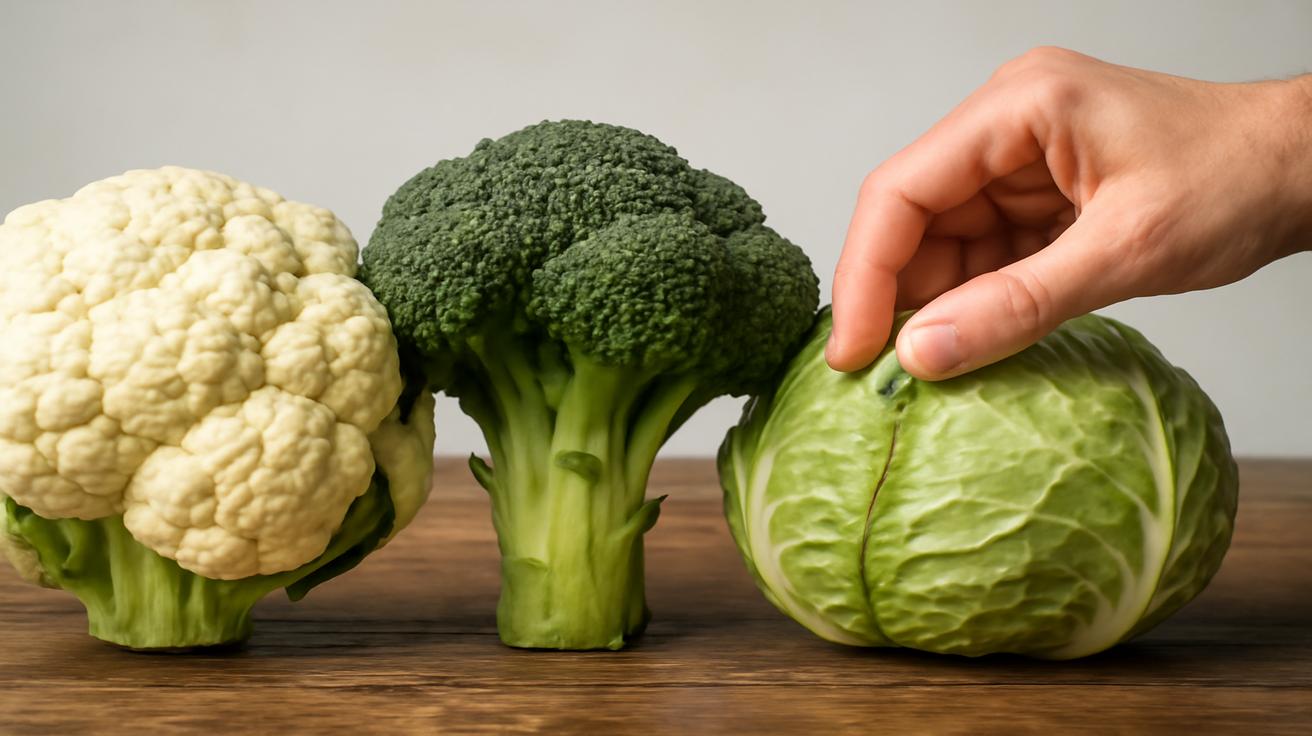 Many people don’t realize it, but cauliflower, broccoli, and cabbage are all different varieties of the very same plant