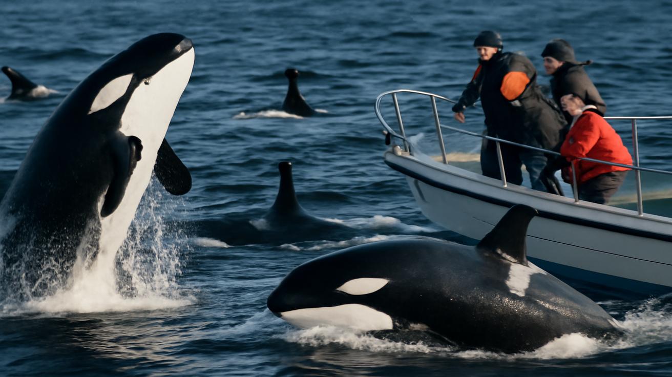 Marine authorities issue warnings as orca groups increasingly, according to reports, show aggressive behaviour toward passing vessels