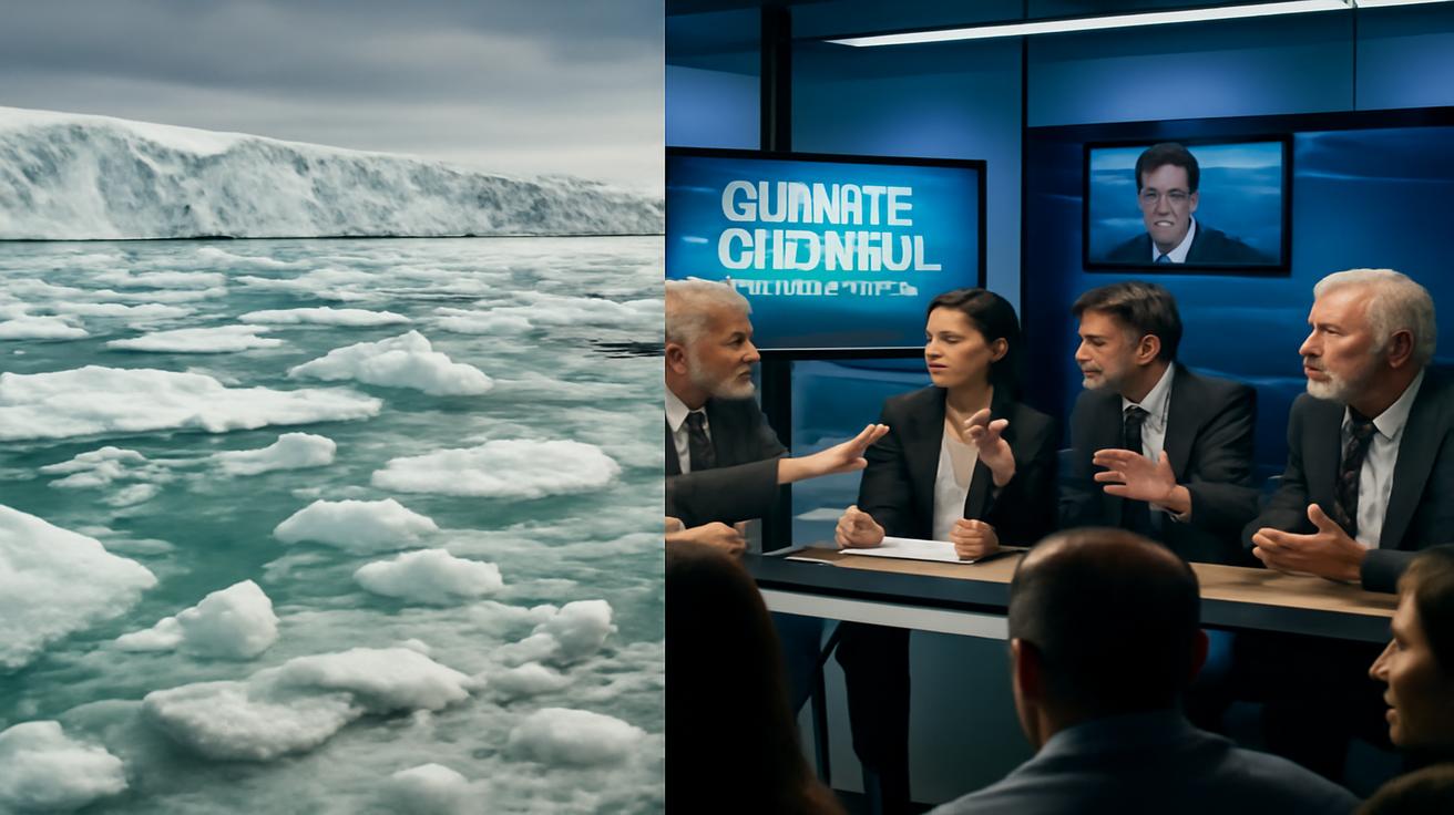 Meteorologists warn that an unusually early arctic breakdown is forming in february and some experts accuse climate alarmists of exaggerating atmospheric signals not seen in decades