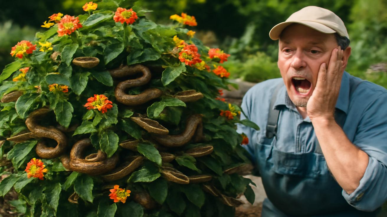 Never plant it because it attracts snakes : the plant that fills your garden with them