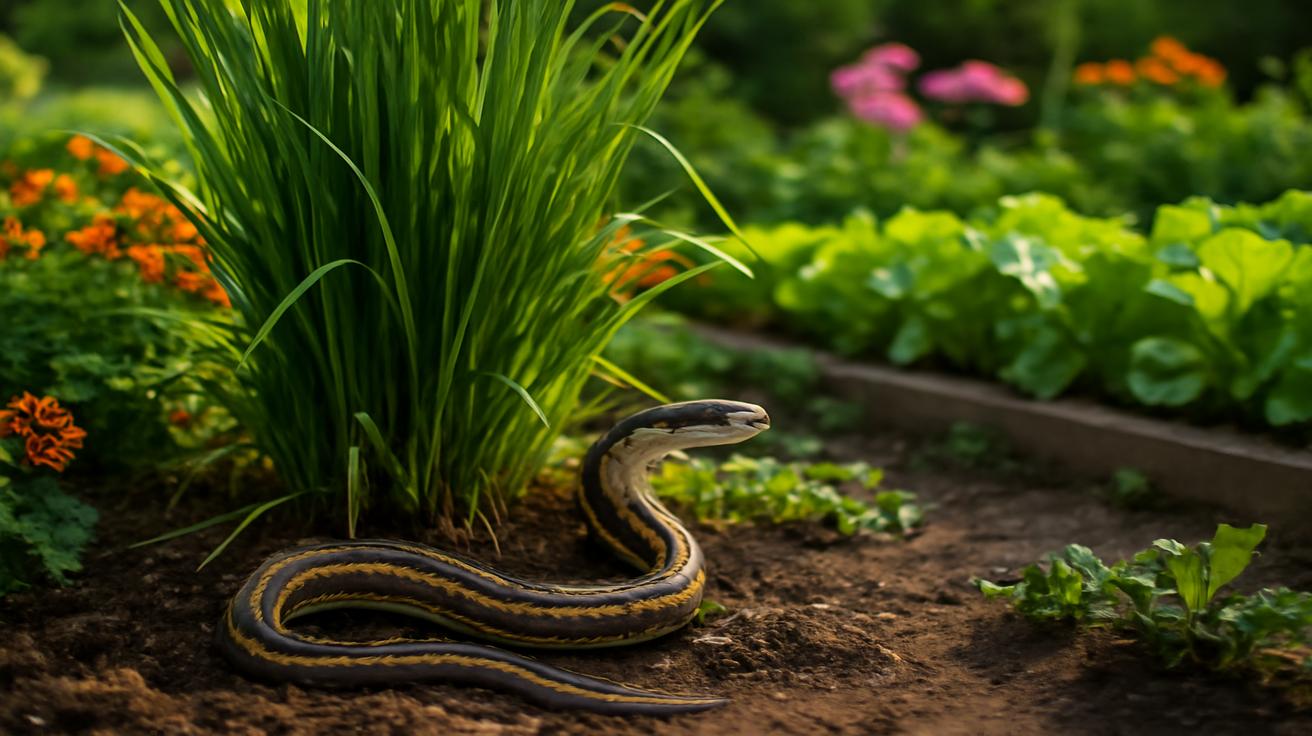 Never plant it because it attracts snakes : the plant that fills your garden with them