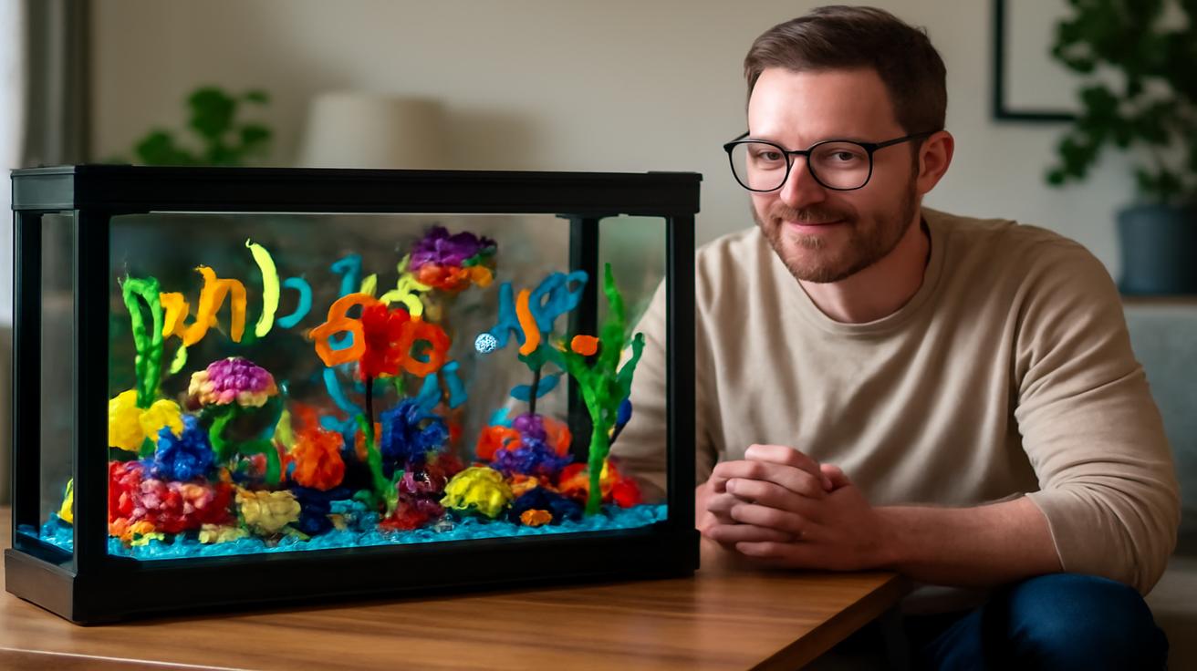 No more changing water or feeding fish as LEGO unveils an impressive 4,154-piece aquarium set designed for adults