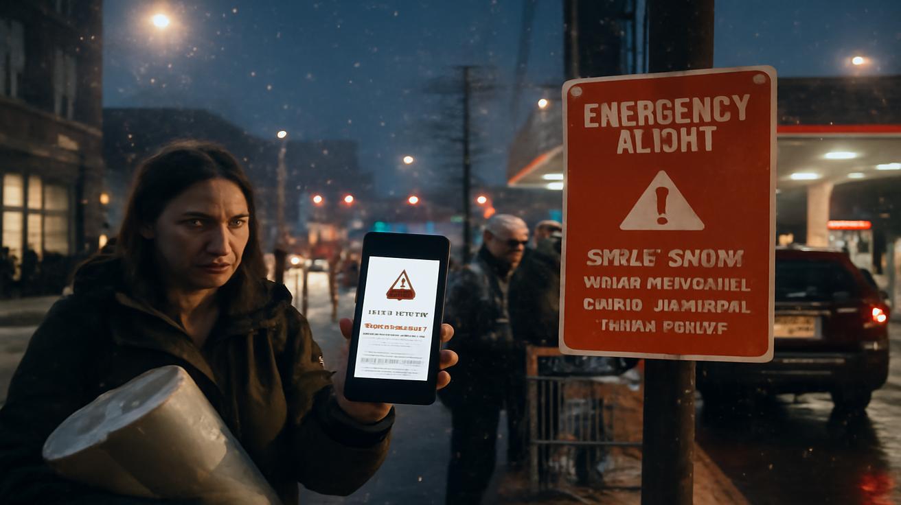 Official and confirmed: heavy snow is expected to begin late tonight, with alerts warning of major disruptions and travel chaos