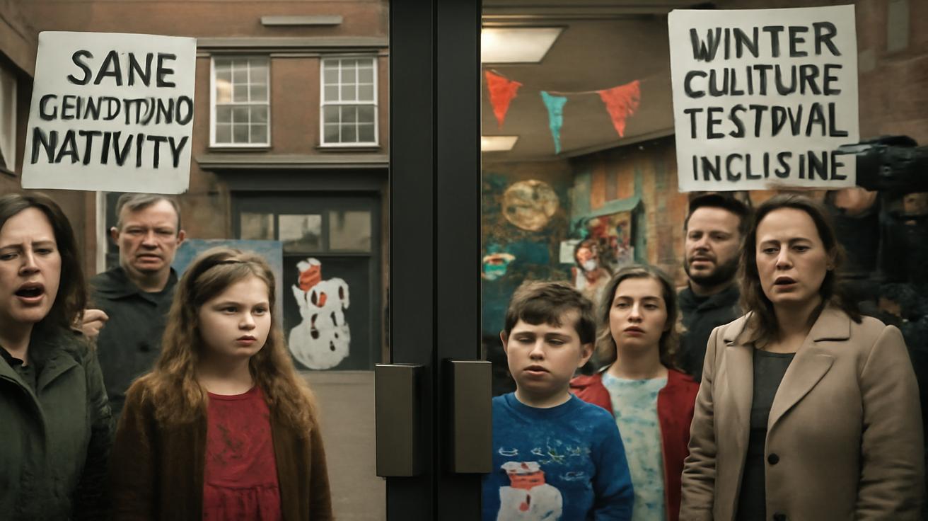 Parents in uproar as school replaces Christmas nativity with ‘winter culture festival’ to be more inclusive, leaving communities bitterly divided over tradition, identity, and who gets to decide what children celebrate