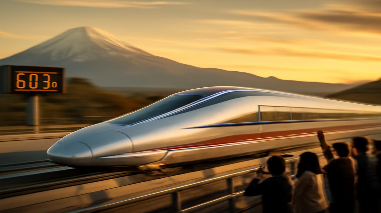 Reaching a staggering 603 km/h, this next-generation maglev has officially become the fastest train ever built in human history