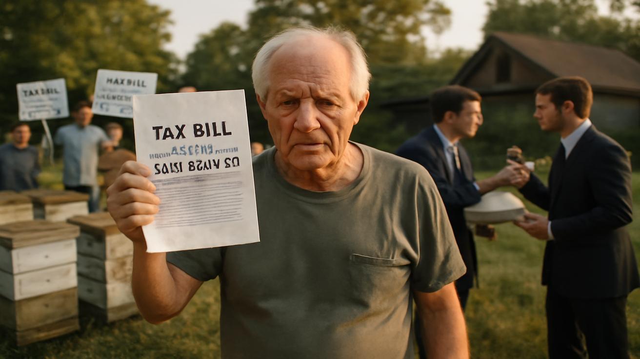 Rich retiree in a property tax nightmare: how a beekeeper’s ‘harmless’ hives turned a quiet favor into a six-figure land war that’s splitting neighbors, lawyers and angry taxpayers