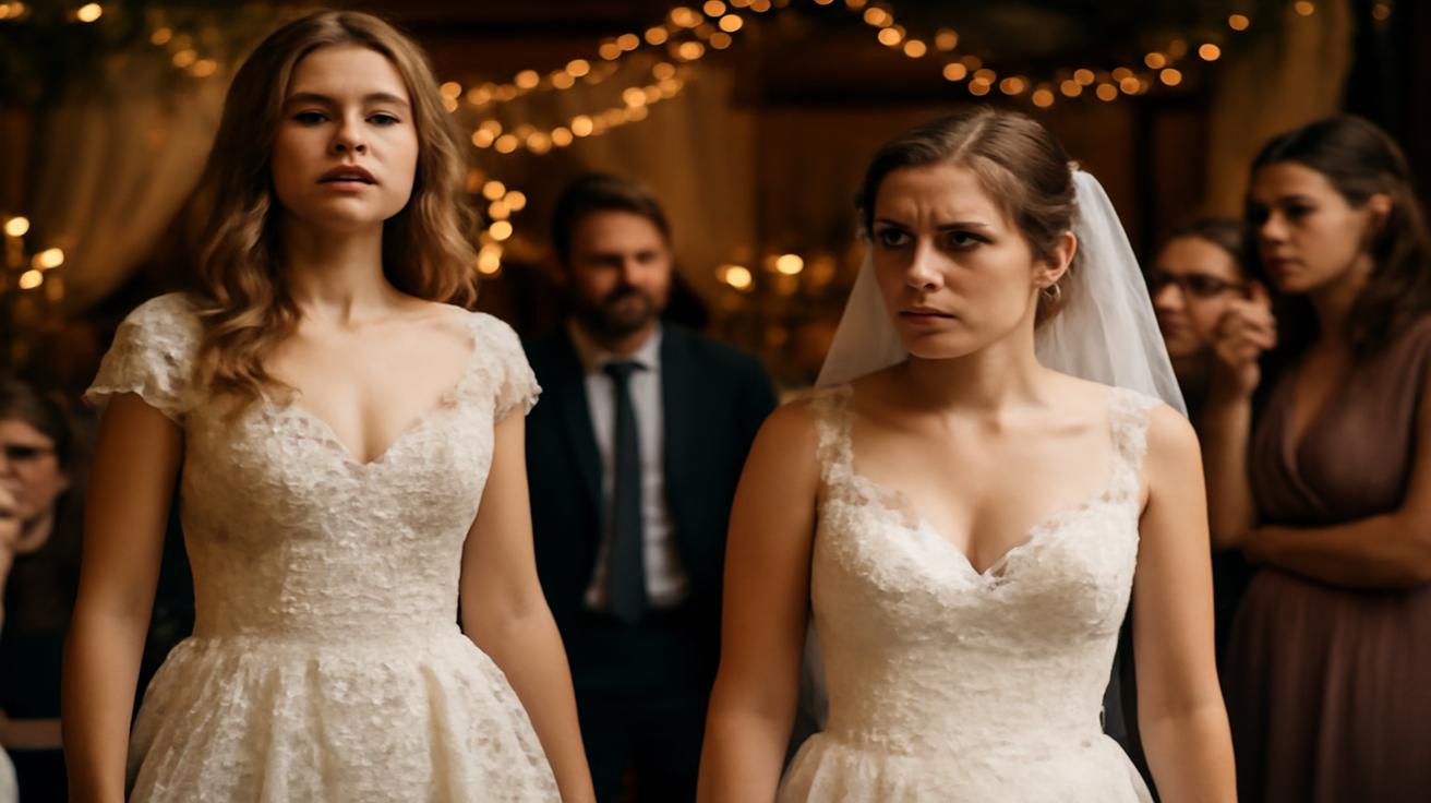 She broke the unspoken rule at her sister’s wedding and wore a dress that stole the spotlight, sparking a family war that still divides the guests years later