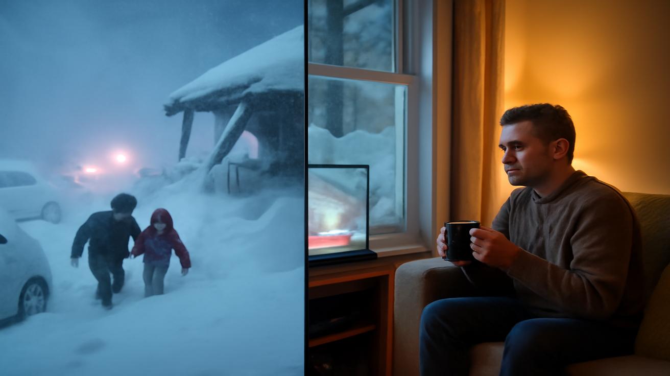 Snowmageddon or media panic as winter storm threatens 60 inches of snow turning weekend plans into survival tests and exposing deep divisions over climate risk and government preparedness