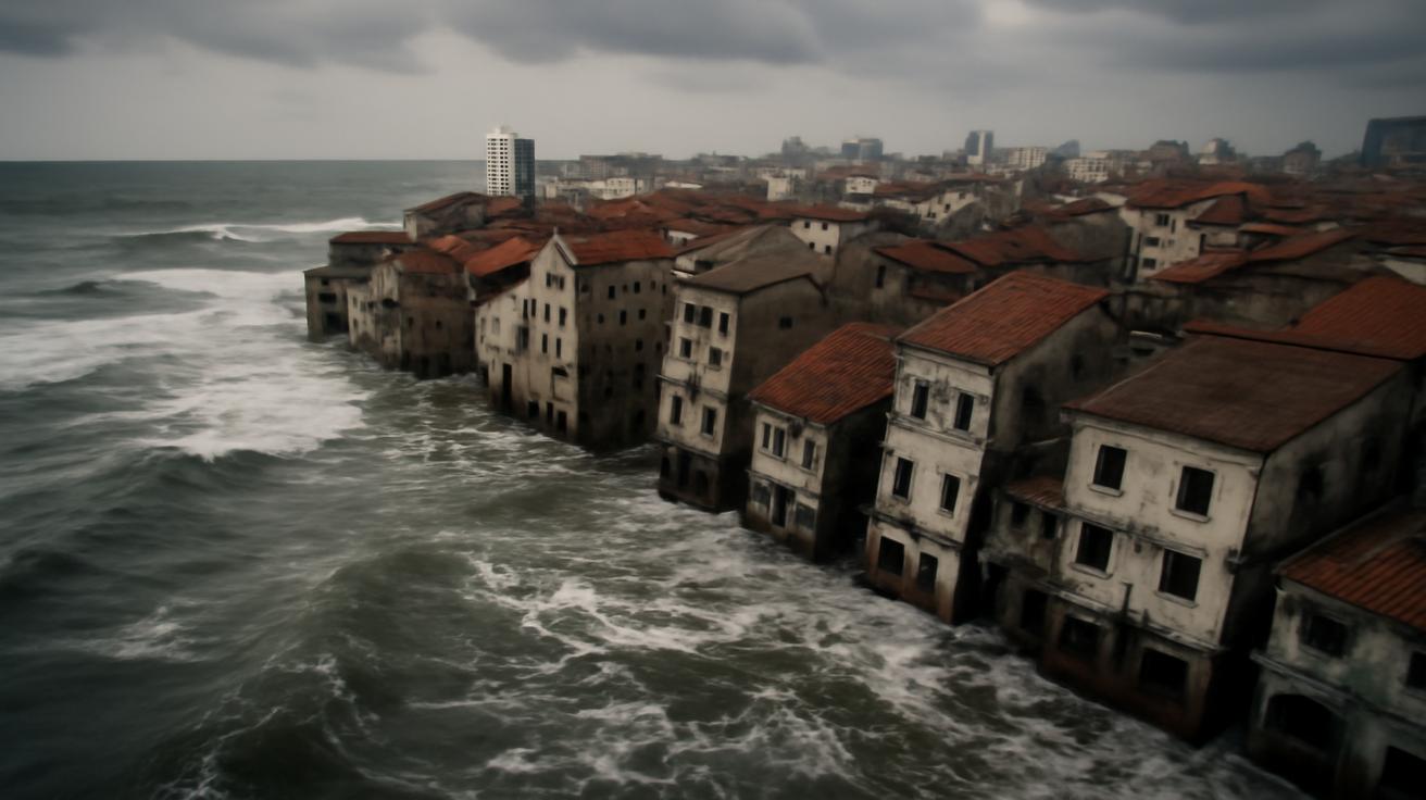 The land is sinking faster than the sea is rising in these key regions of the globe