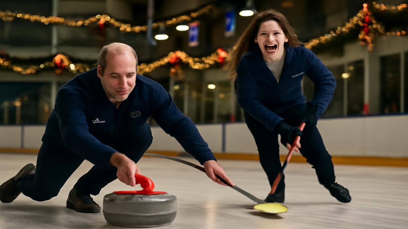 The Prince and Princess of Wales Face off in a Curling Challenge in Scotland