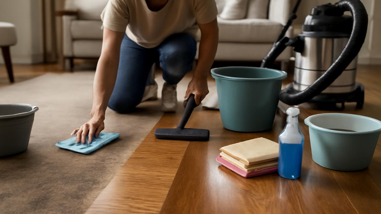 The right way to clean floors so dust doesn’t come back the next day